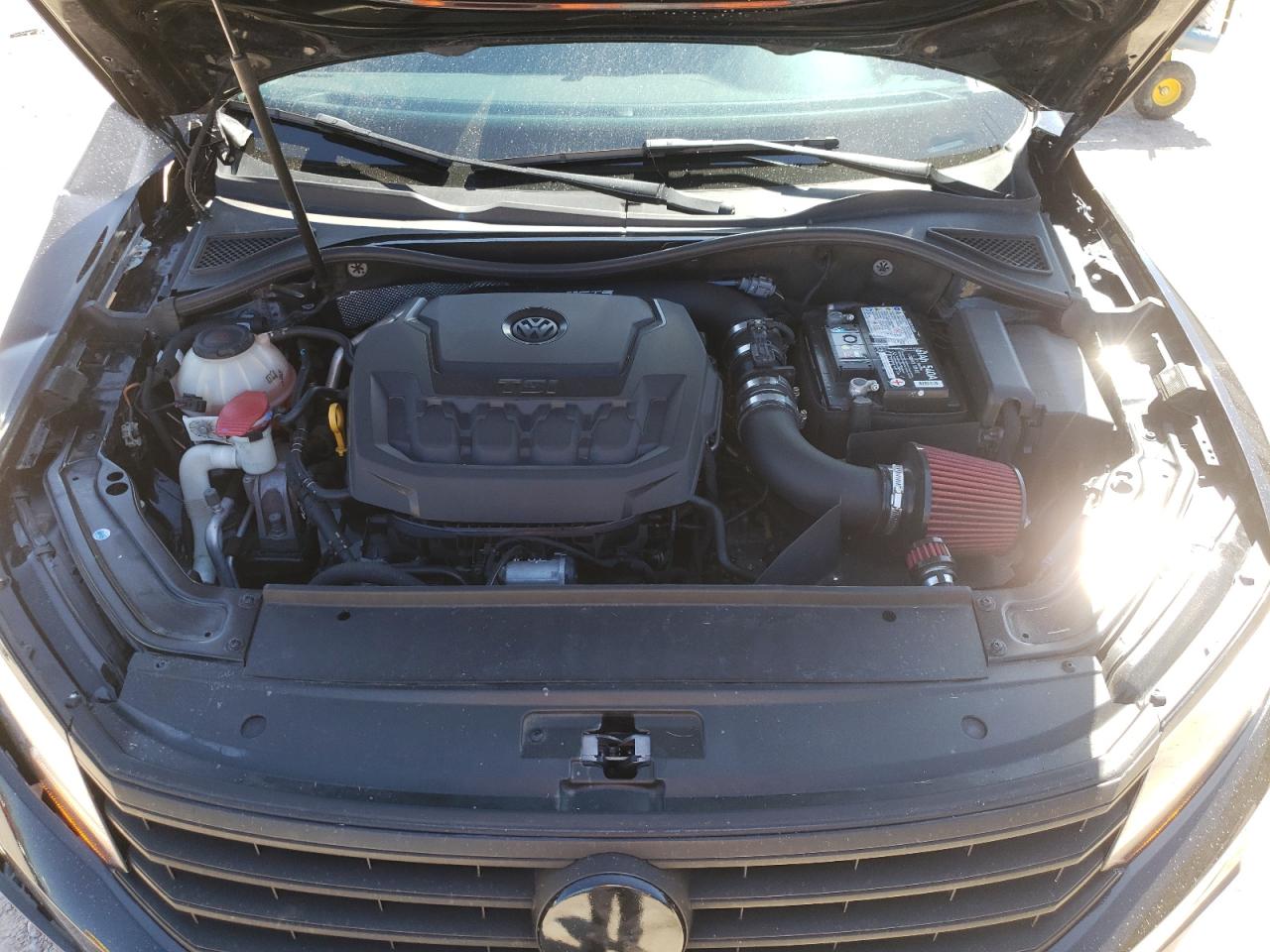 2019 Volkswagen Passat VIN 1VWLA7A30KC004687 Copart auction photo, front end / undercarriage damage thumbnail 13