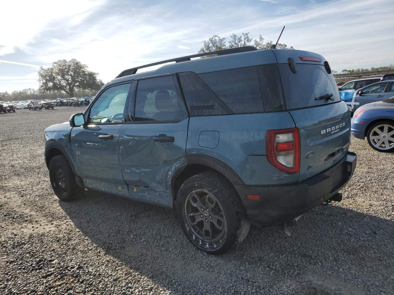 2022 Ford Bronco VIN 3FMCR9B69NRD70679 Copart auction photo, rear end damage thumbnail 2
