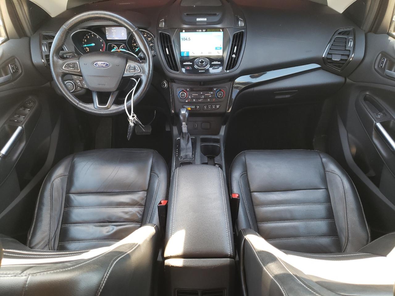 2017 Ford Escape VIN 1FMCU9J98HUB75194 Copart auction photo, rear end / minor dent/scratches damage thumbnail 8
