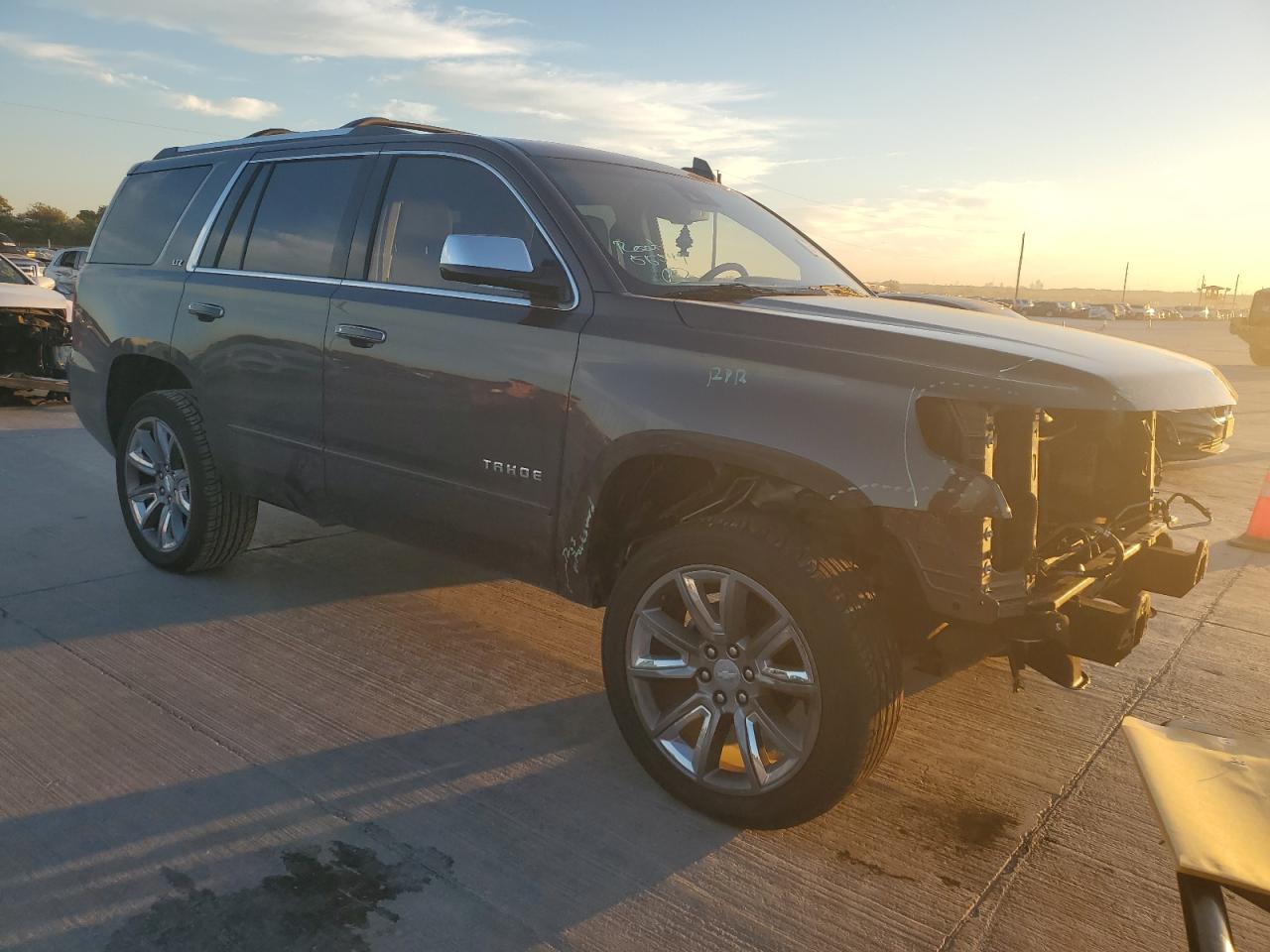 2015 Chevrolet Tahoe VIN 1GNSKCKCXFR642328 Copart auction photo, front end damage thumbnail 4