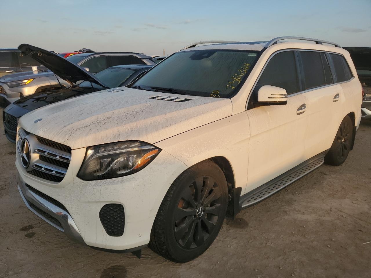 2017 Mercedes-Benz GLS-klasse VIN 4JGDF6EE6HA807440