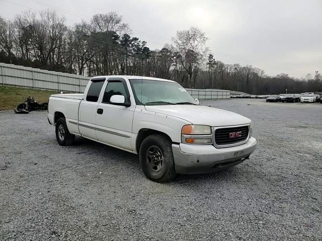 2001 GMC Sierra VIN 2GTEC19V411294039 Copart auction photo, burn damage thumbnail 11