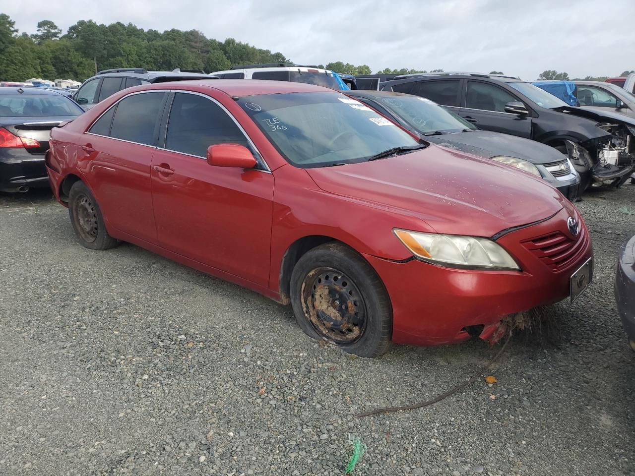 2009 Toyota Camry VIN 4T1BE46K79U415179 Copart auction photo, front end / rear end damage thumbnail 4