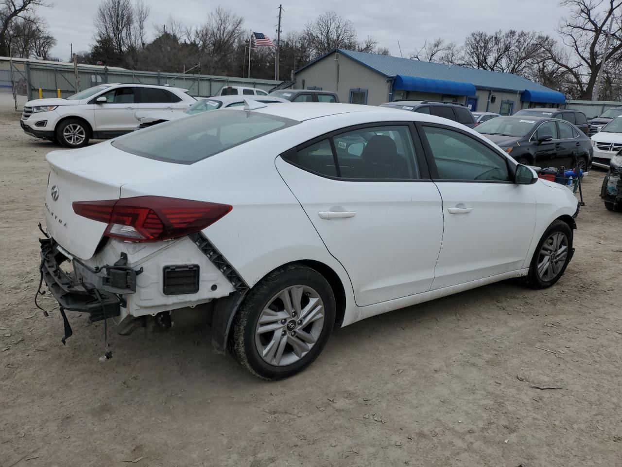 2020 Hyundai Elantra VIN 5NPD84LF2LH620406 Copart auction photo, rear end / front end damage thumbnail 3