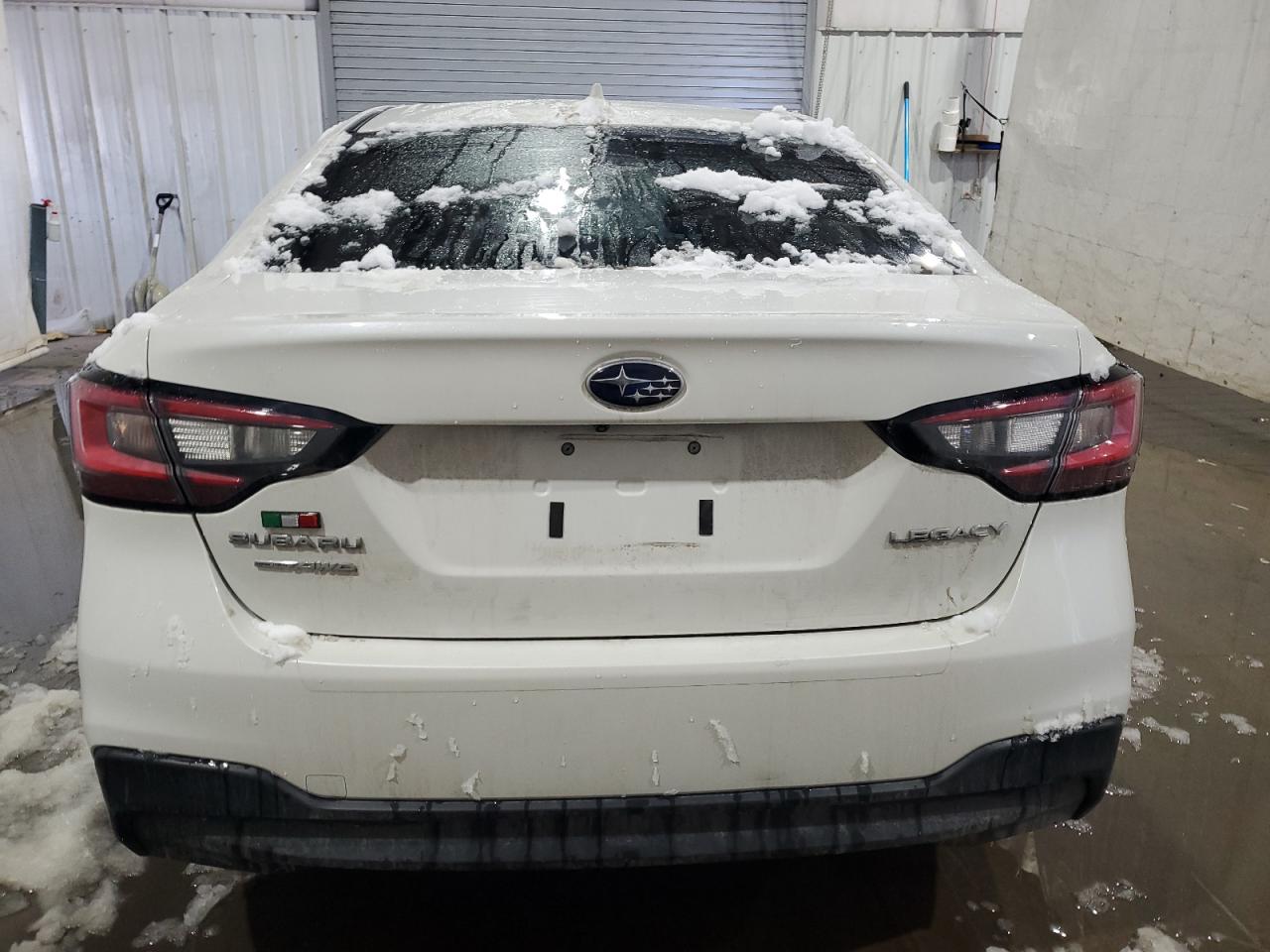 2021 Subaru Legacy VIN 4S3BWAD60M3015579 Copart auction photo, side / front end damage thumbnail 6