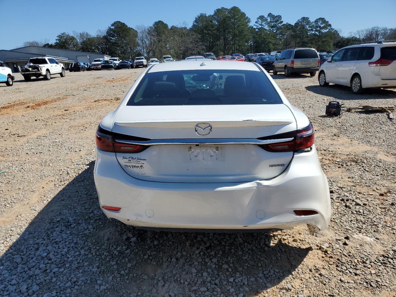 2020 Mazda 6 VIN JM1GL1WY5L1525126 Copart auction photo, front end / rear end damage thumbnail 6