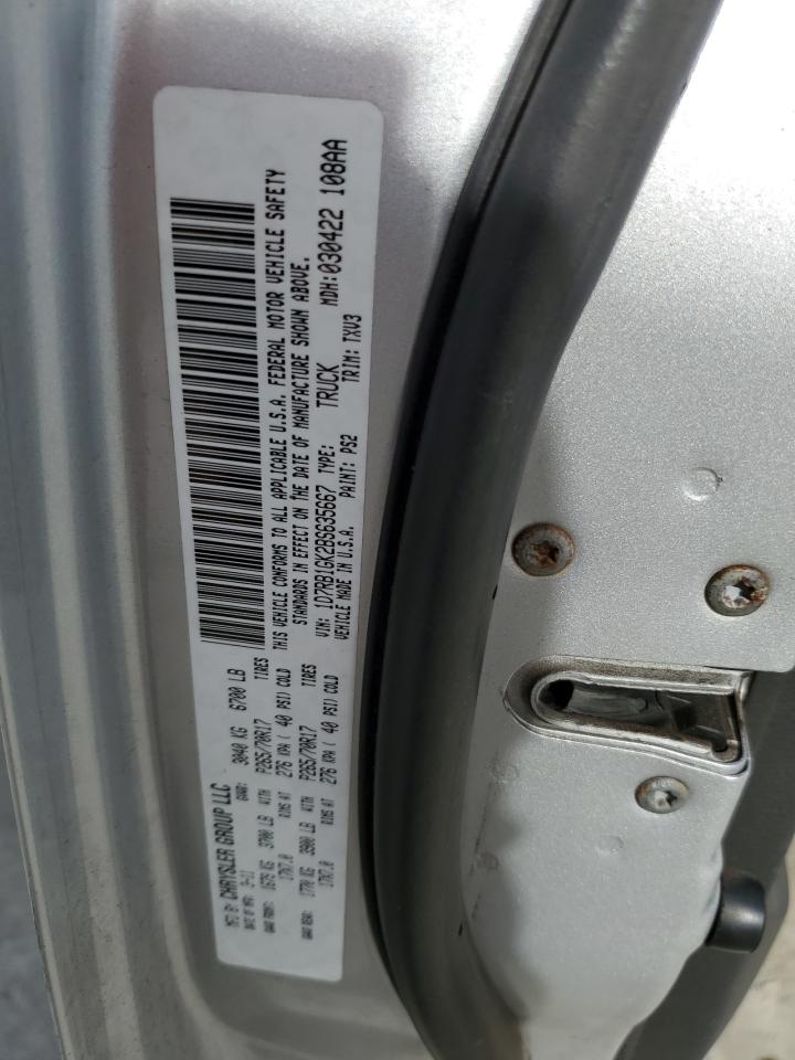 2011 Dodge RAM VIN 1D7RB1GK2BS635667 Copart auction photo, burn - engine / mechanical damage thumbnail 12