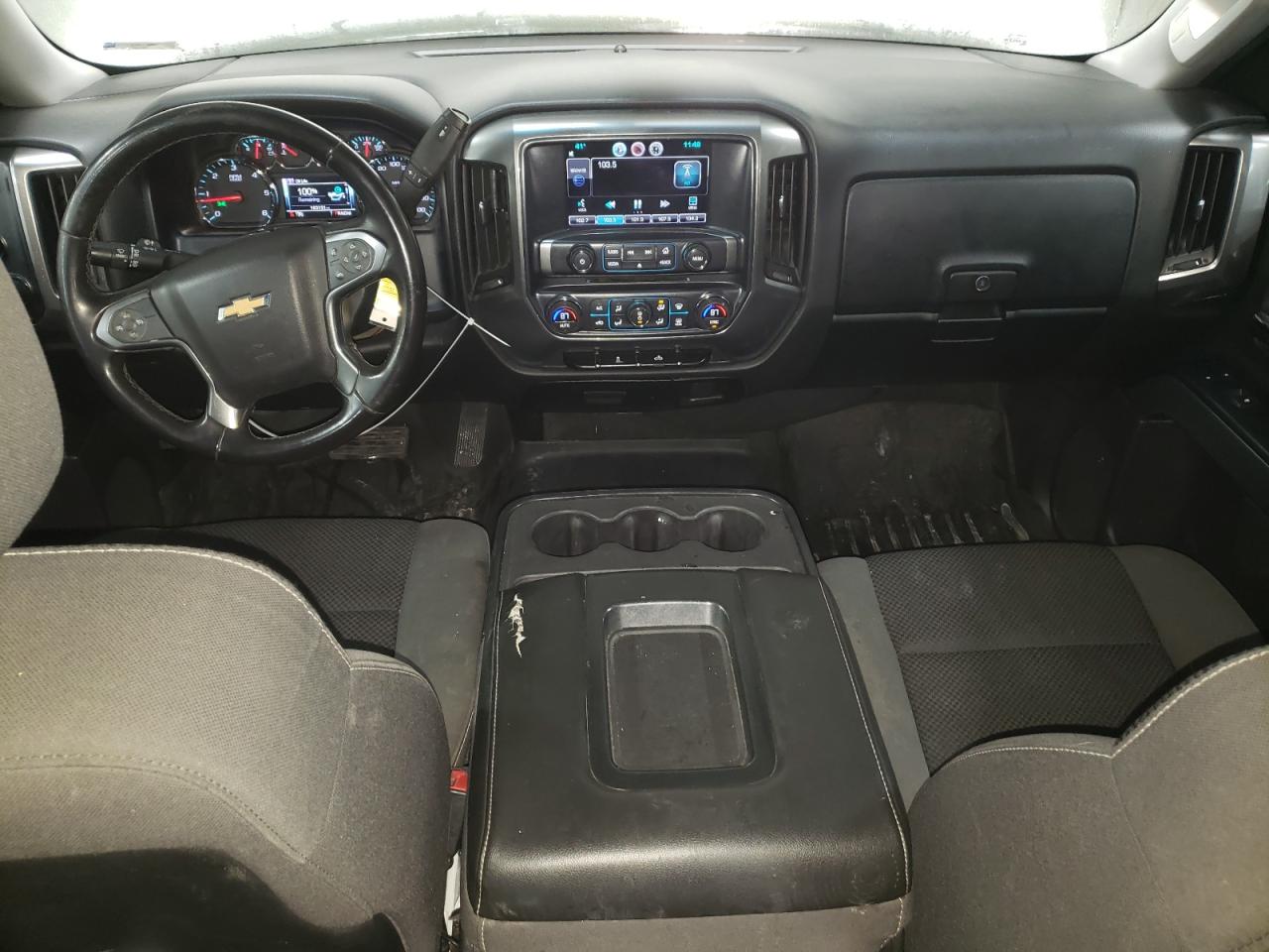 2014 Chevrolet Silverado VIN 3GCUKREH6EG351089 Copart auction photo, side damage thumbnail 8