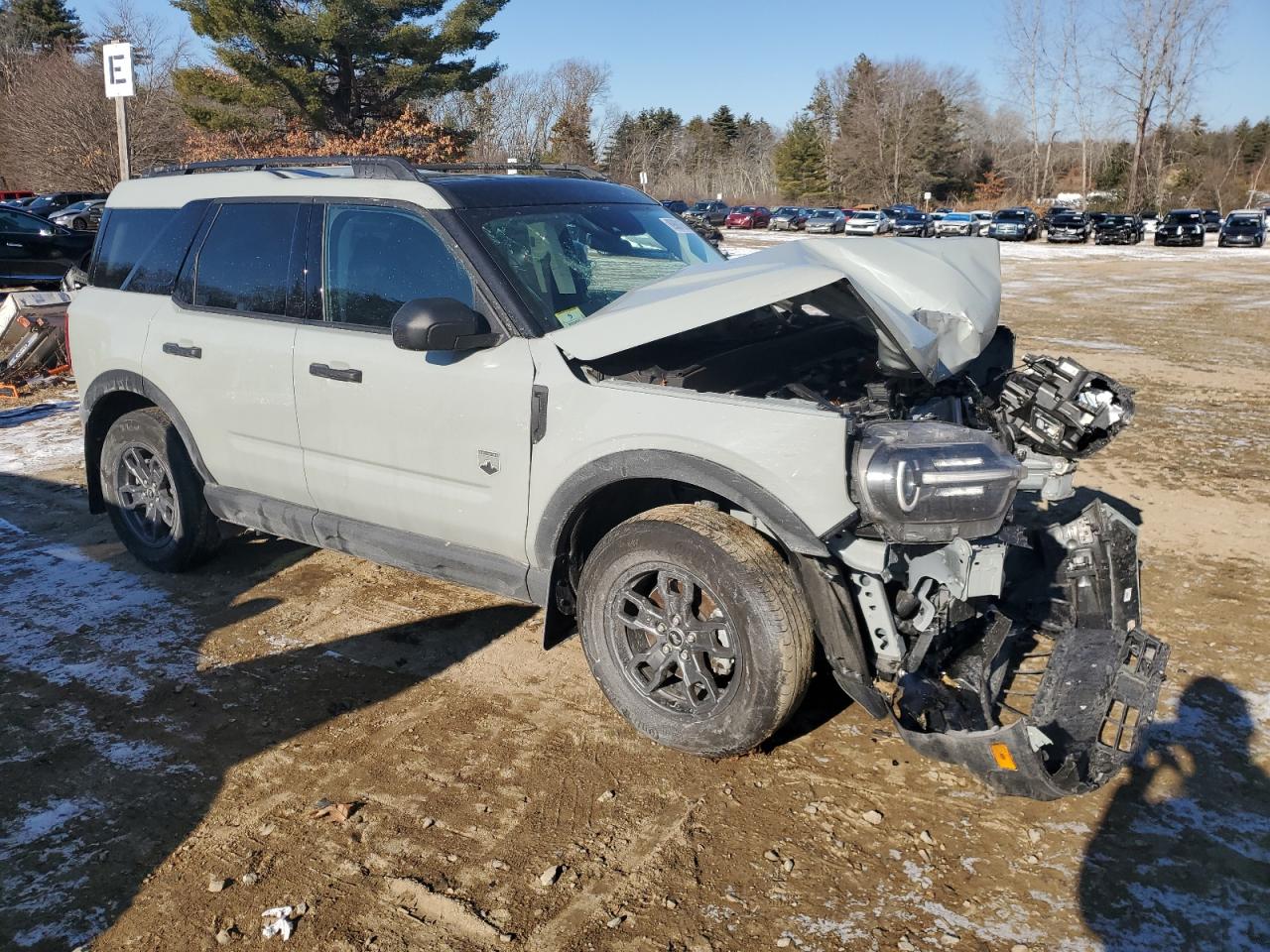 2023 Ford Bronco VIN 3FMCR9B61PRD43950 Copart auction photo, front end damage thumbnail 4
