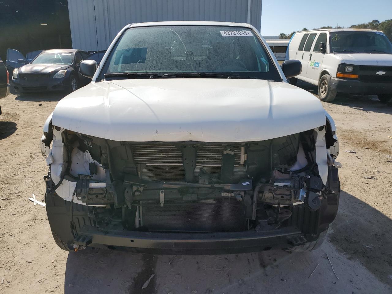 2021 Nissan Navara (Frontier) VIN 1N6ED0CEXMN714368 Copart auction photo, front end / rear end damage thumbnail 5