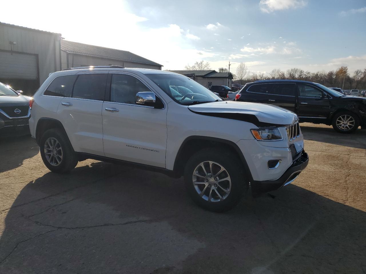 2014 Jeep Grand Cherokee VIN 1C4RJFBGXEC546246 Copart auction photo, front end damage thumbnail 4