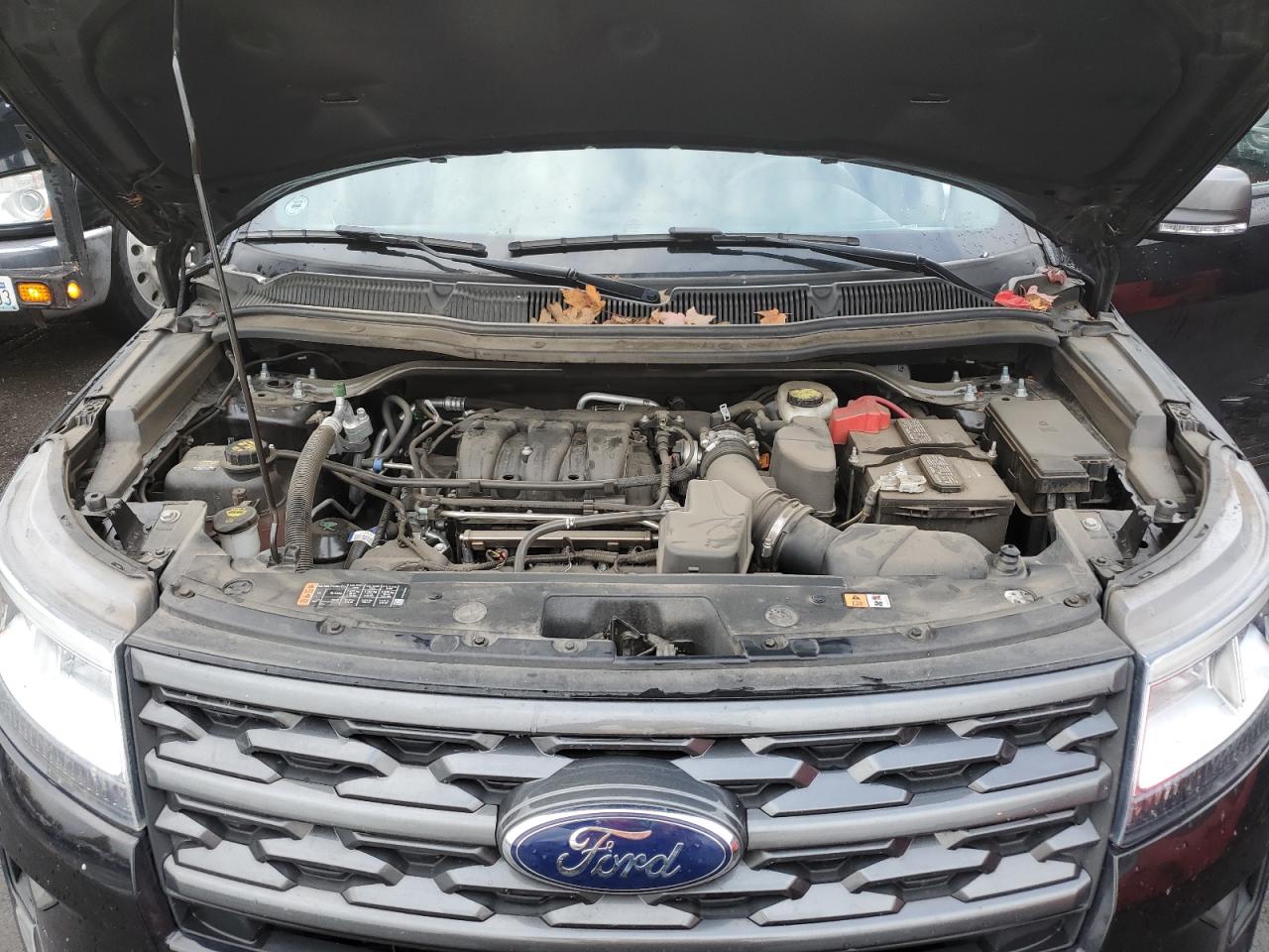 2019 Ford Explorer VIN 1FM5K8D8XKGB18559 Copart auction photo, side damage thumbnail 12