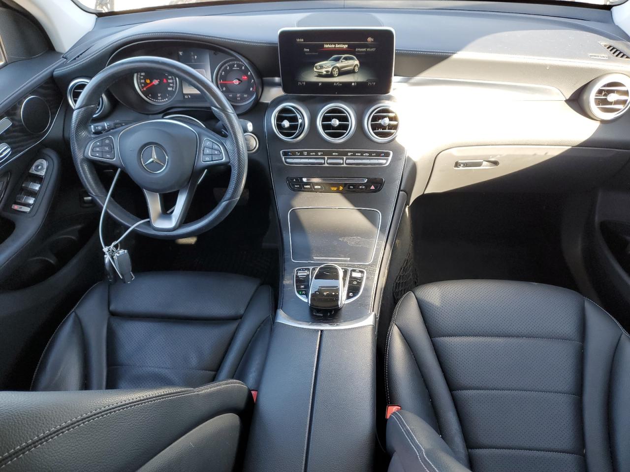 2016 Mercedes-Benz GLC VIN WDC0G4KB4GF033280 Copart auction photo, front end / side damage thumbnail 8
