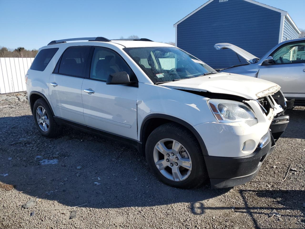 2011 GMC Acadia VIN 1GKKVPED0BJ371157 Copart auction photo, front end damage thumbnail 4