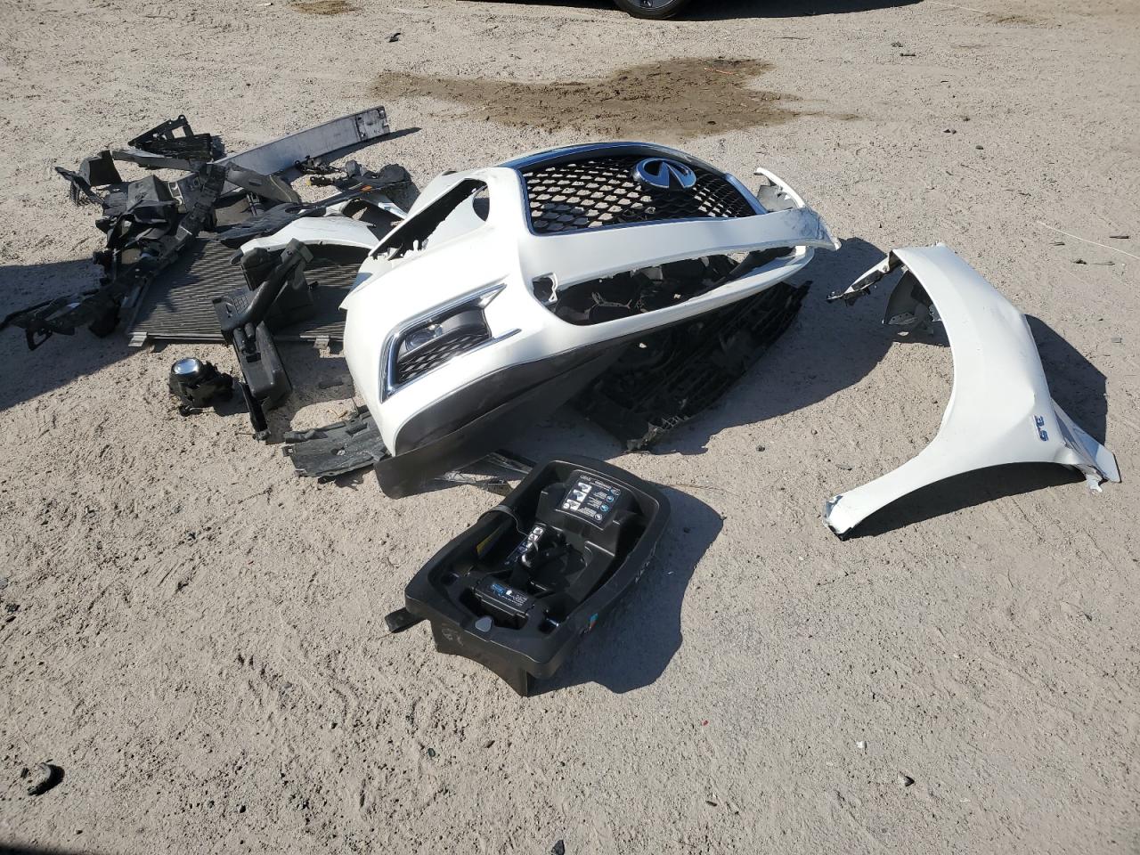 2018 Infiniti QX60 VIN 5N1DL0MM6JC509835 Copart auction photo, front end damage thumbnail 15