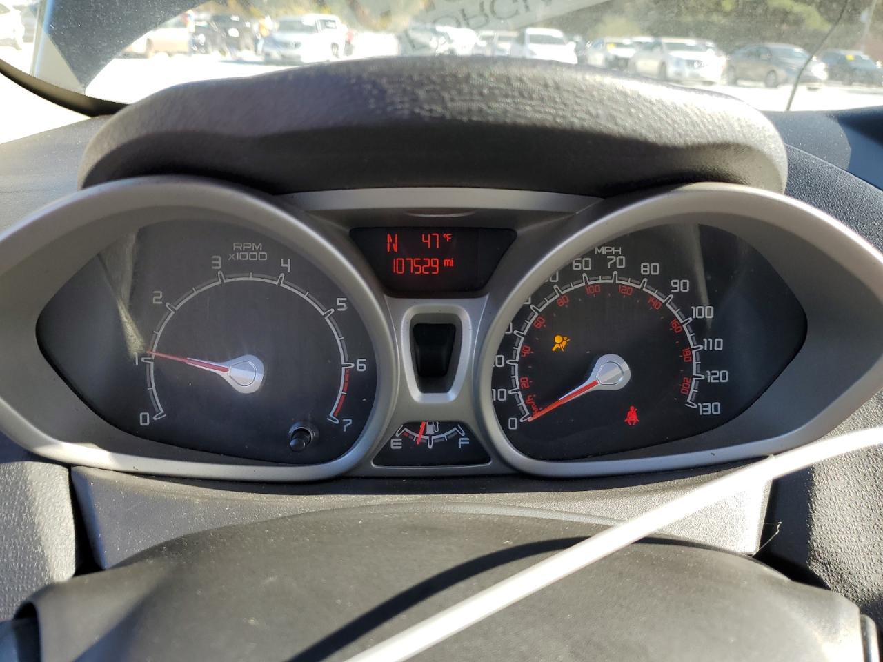 2012 Ford Fiesta VIN 3FADP4BJXCM110667 Copart auction photo, front end damage thumbnail 9