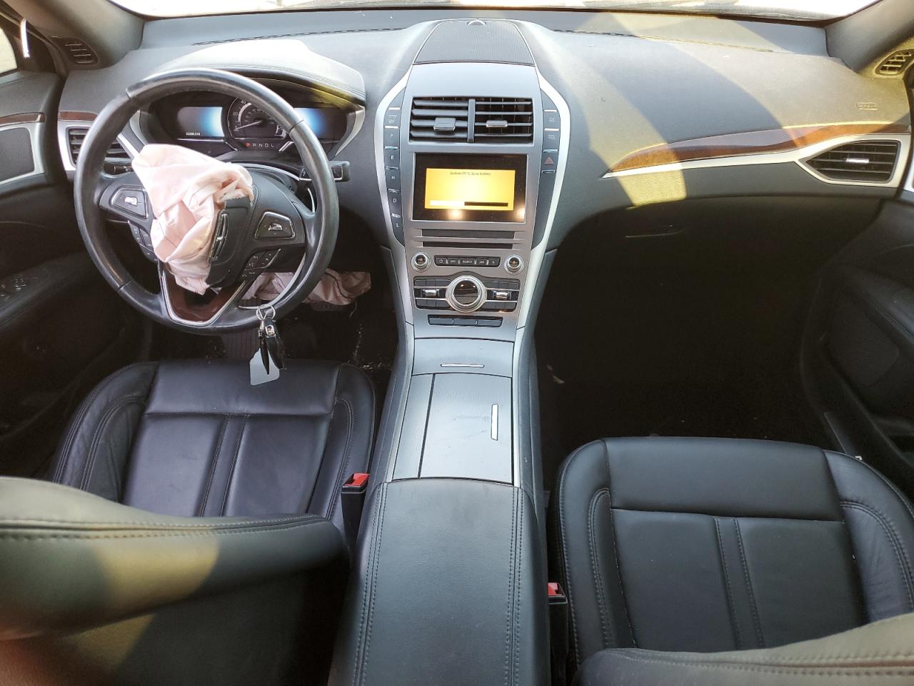 2017 Lincoln MKZ VIN 3LN6L5LU3HR637906 Copart auction photo, front end / mechanical damage thumbnail 8