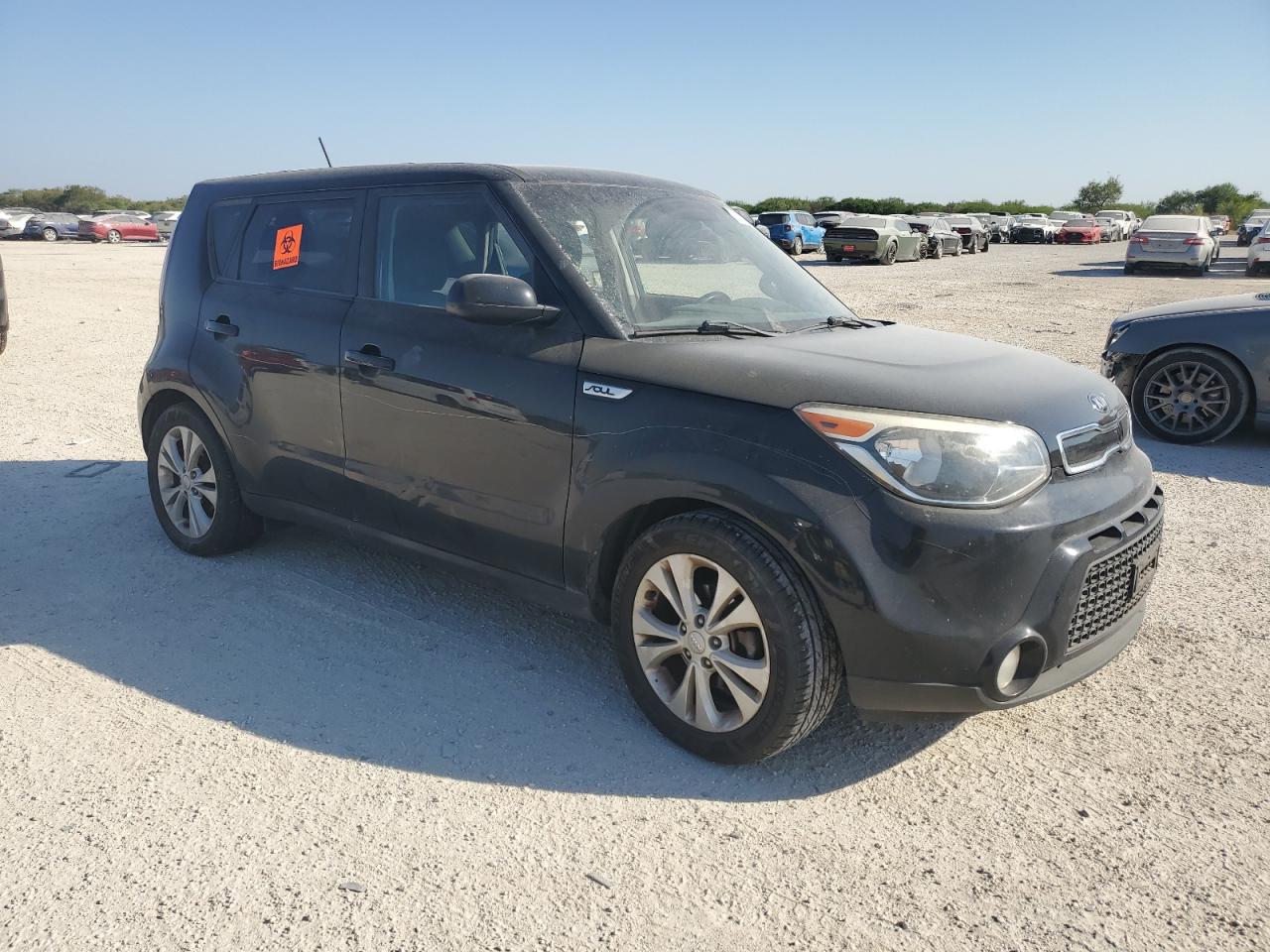 2016 KIA Soul VIN KNDJP3A52G7351683 Copart auction photo, all over damage thumbnail 4