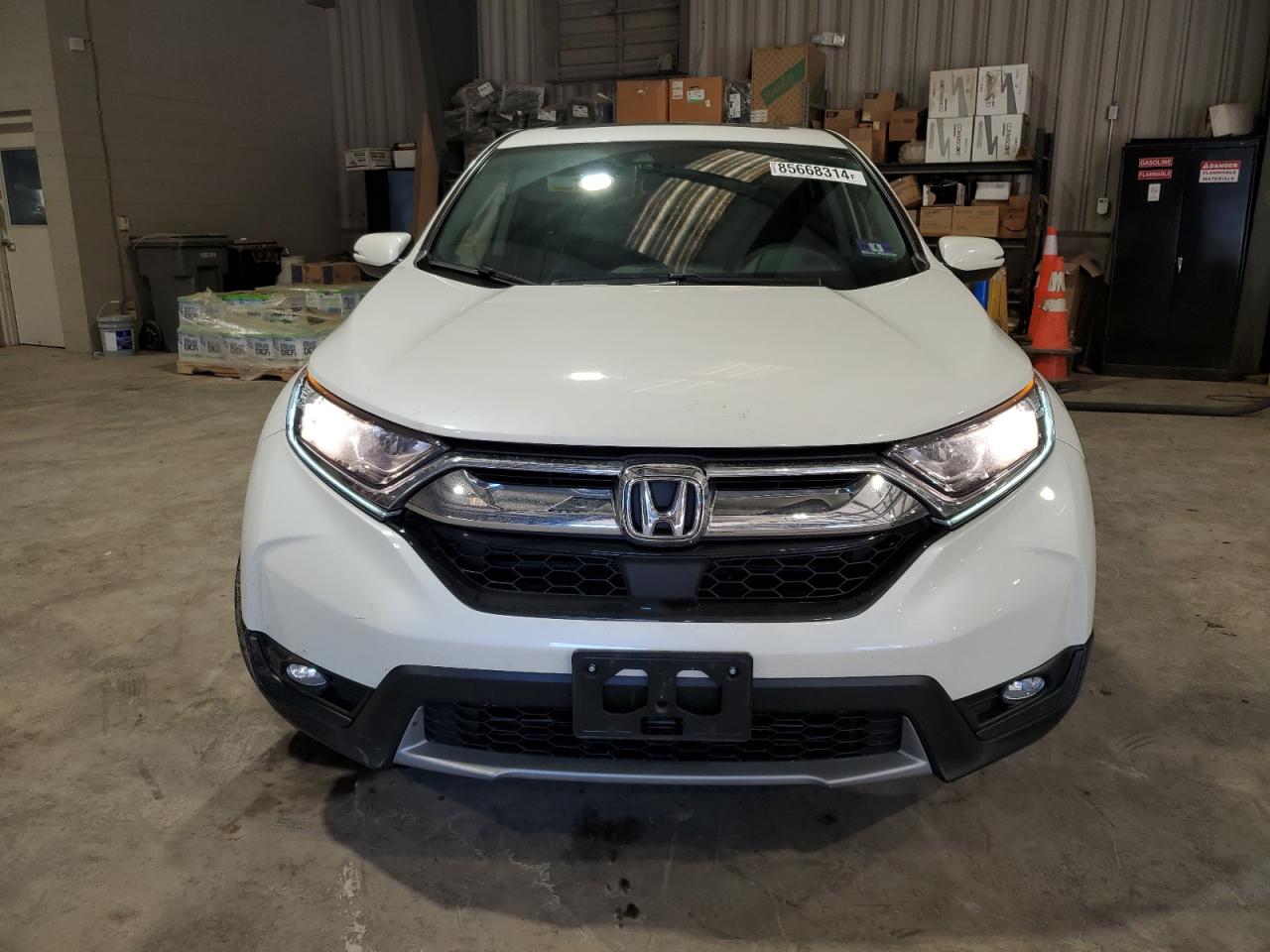 2017 Honda CR-V VIN 2HKRW2H5XHH627885 Copart auction photo, front end damage thumbnail 5
