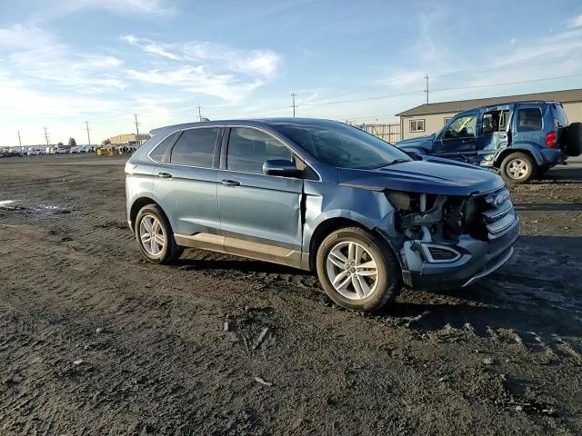 2018 Ford Edge VIN 2FMPK4J90JBB01094 Copart auction photo, front end / side damage thumbnail 11