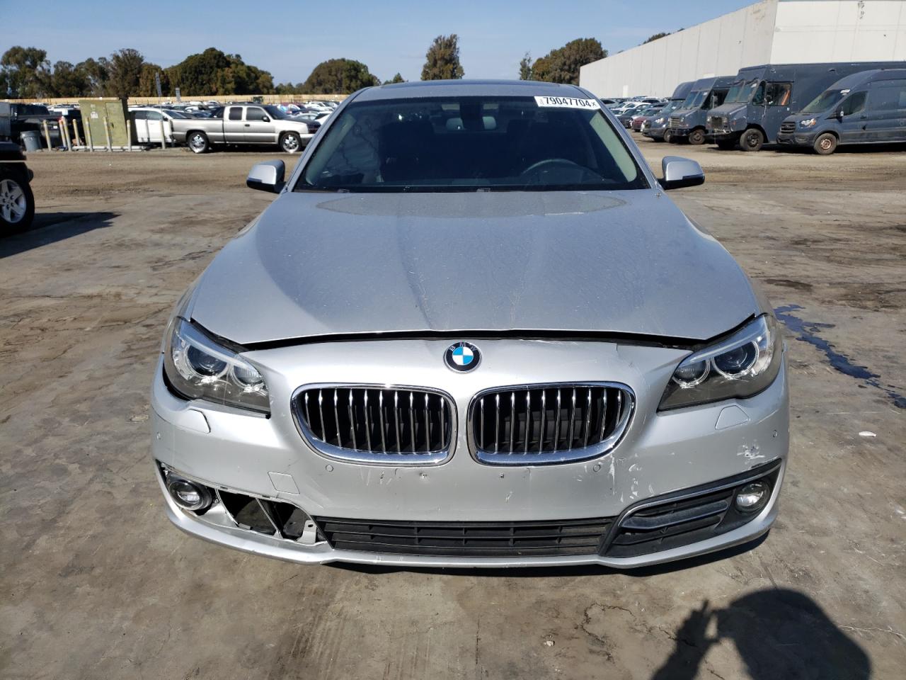 2016 BMW 5er VIN WBA5B1C52GG132303 Copart auction photo, front end damage thumbnail 5