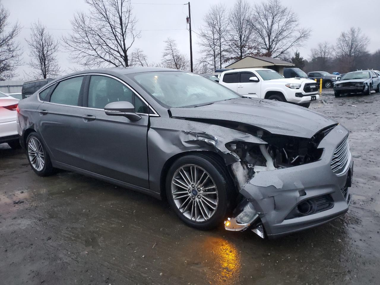 2013 Ford Fusion VIN 3FA6P0H97DR152412 Copart auction photo, front end damage thumbnail 4