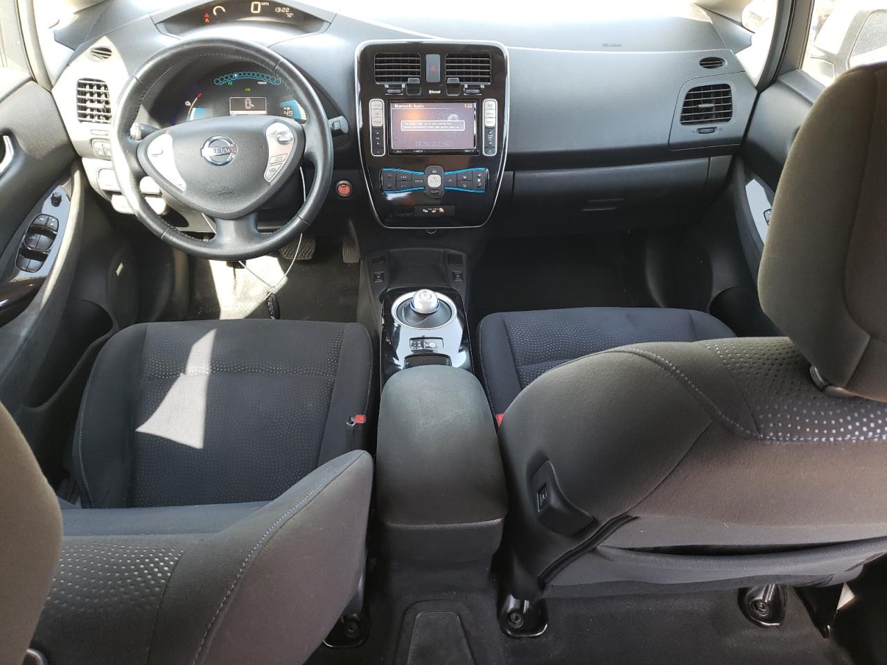 2014 Nissan Leaf VIN 1N4AZ0CP2EC334173 Copart auction photo, side / rear end damage thumbnail 8