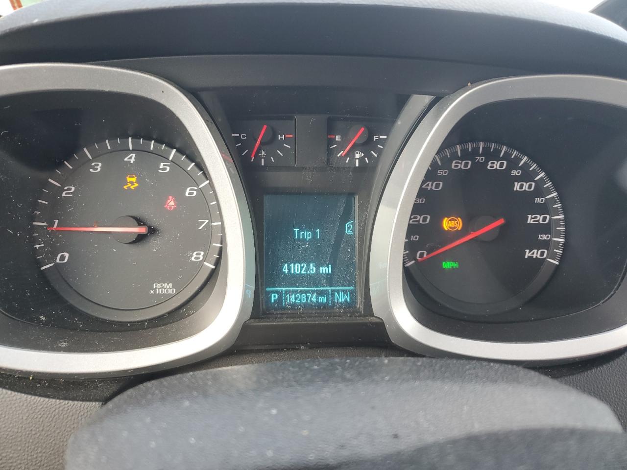 2012 Chevrolet Equinox VIN 2GNALBEK9C1322427 Copart auction photo, mechanical damage thumbnail 9