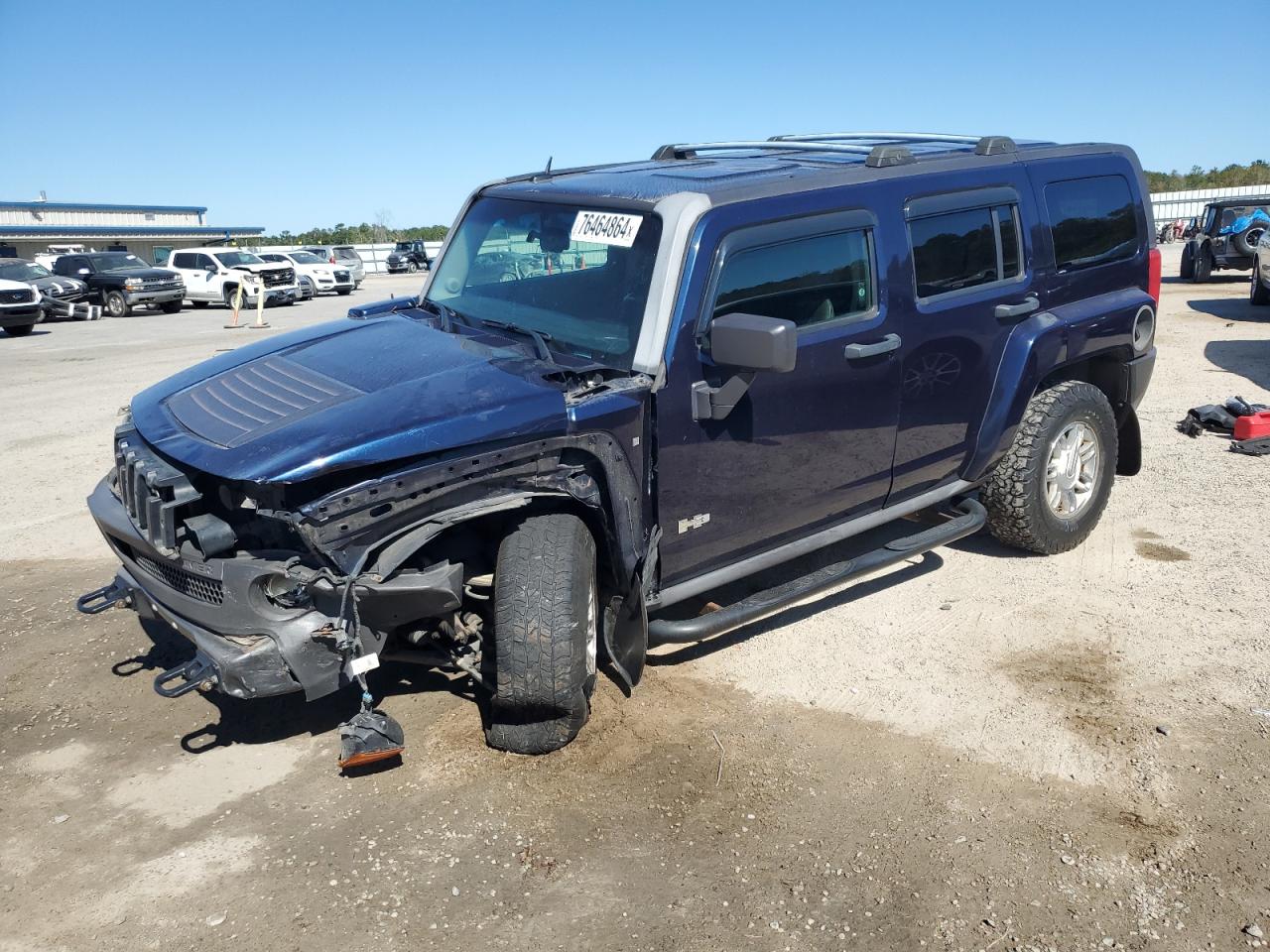 2007 Hummer H3 VIN 5GTDN13E278152219