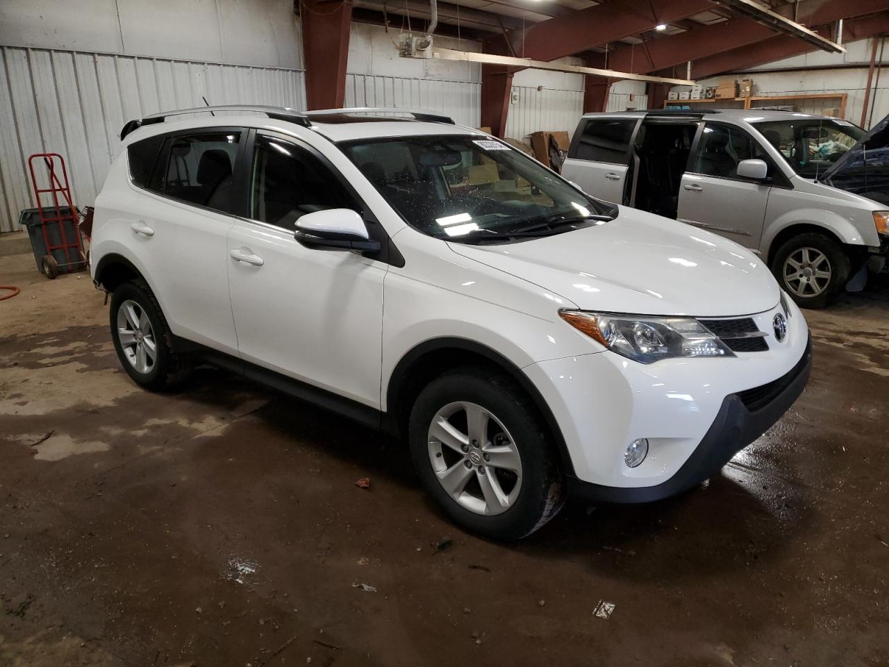 2014 Toyota RAV 4 VIN JTMRFREV3ED069733 Copart auction photo, rear end damage thumbnail 4