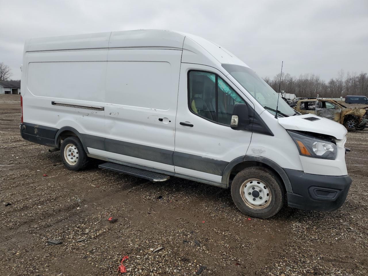 2021 Ford Transit VIN 1FTBR3XG4MKA74440 Copart auction photo, front end damage thumbnail 4