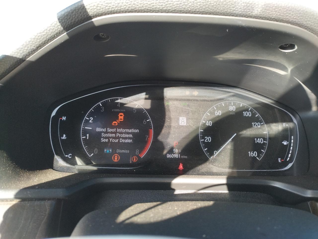 2018 Honda Accord VIN 1HGCV1F91JA062949 Copart auction photo, rear end damage thumbnail 9