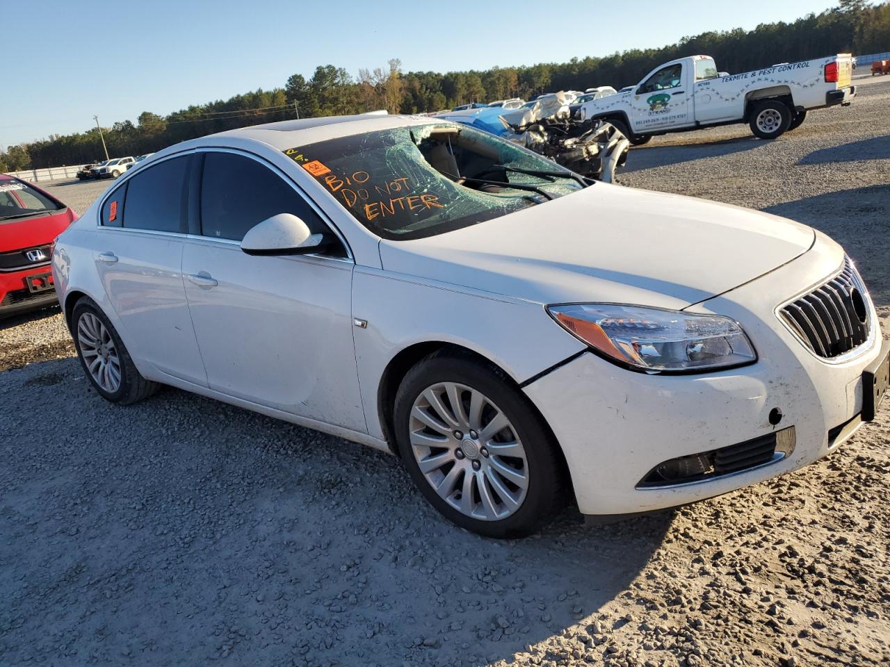 2011 Buick Regal VIN W04GS5EC2B1004938 Copart auction photo, biohazard/chemical / front end damage thumbnail 4
