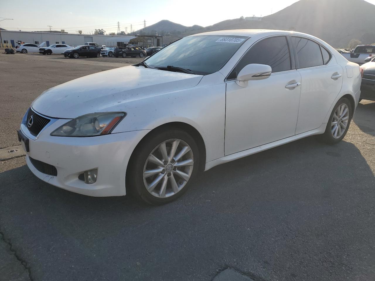 2009 Lexus IS VIN JTHBK262595101718