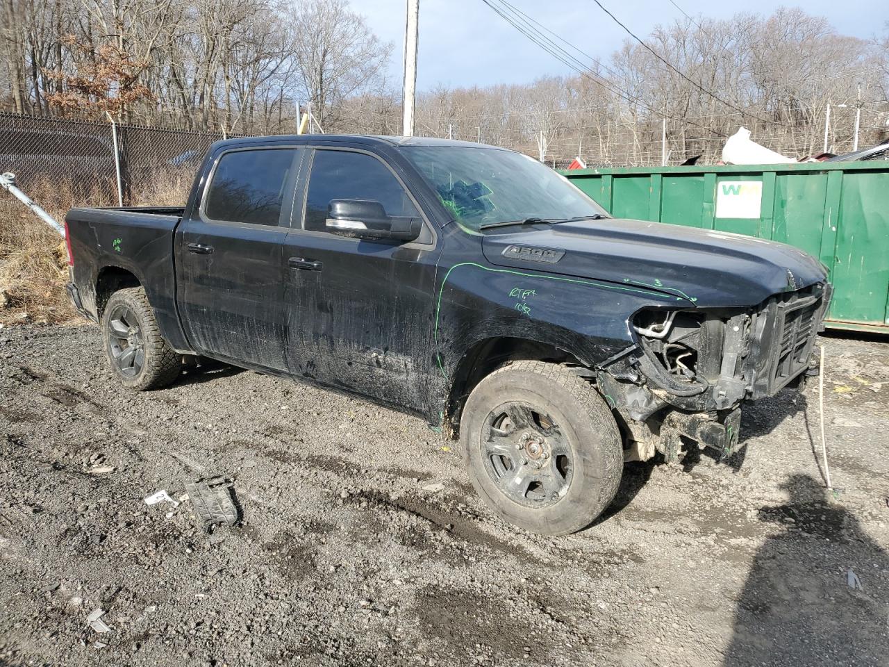 2019 RAM 1500 VIN 1C6SRFFT6KN825508 Copart auction photo, front end damage thumbnail 4