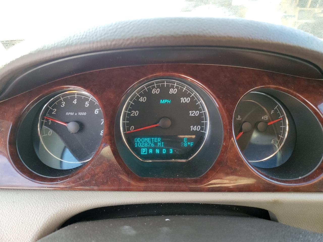 2007 Buick Lucerne VIN 1G4HD57267U178893 Copart auction photo, front end / side damage thumbnail 9