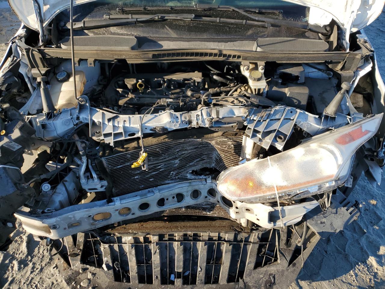 2014 Ford Transit VIN NM0GS9F70E1136483 Copart auction photo, front end / side damage thumbnail 11