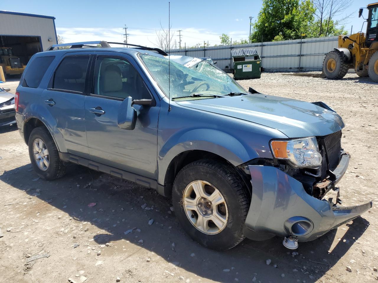 2011 Ford Escape VIN 1FMCU0E76BKB85813 Copart auction photo, all over damage thumbnail 4