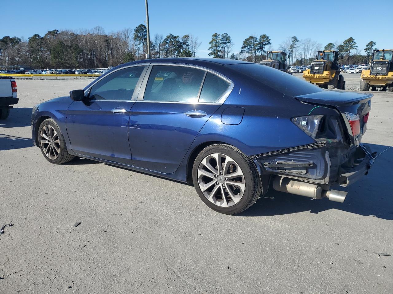 2014 Honda Accord VIN 1HGCR2F52EA073200 Copart auction photo, rear end damage thumbnail 2