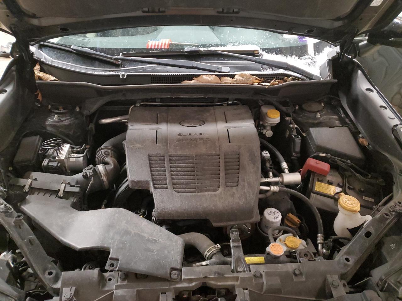 2021 Subaru Forester VIN JF2SKAUC0MH583031 Copart auction photo, front end / side damage thumbnail 14