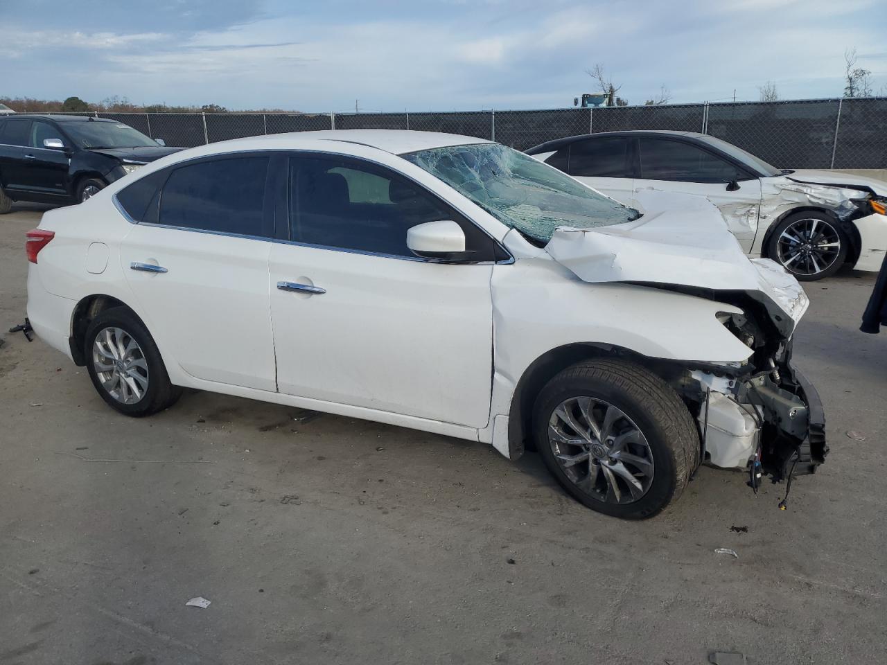 2018 Nissan Sentra VIN 3N1AB7AP6JL653989 Copart auction photo, all over damage thumbnail 4