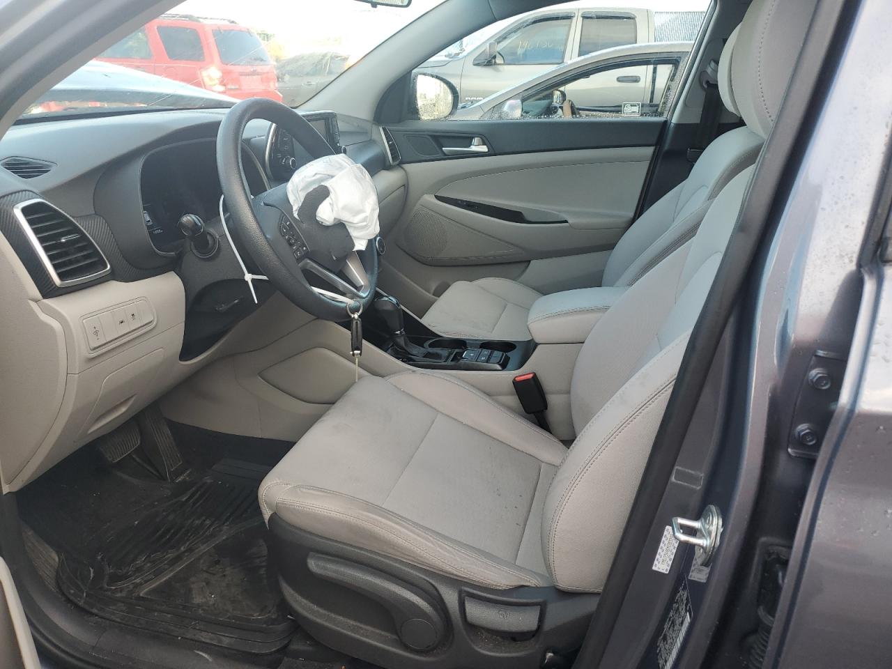 2021 Hyundai Tucson VIN KM8J23A46MU383292 Copart auction photo, front end damage thumbnail 7