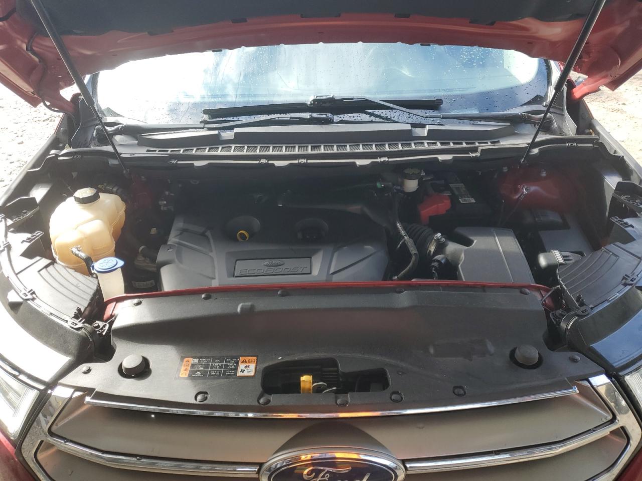 2016 Ford Edge VIN 2FMPK4J95GBC67460 Copart auction photo, rear end damage thumbnail 12