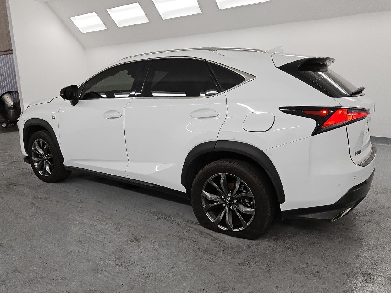 2018 Lexus NX VIN JTJYARBZ1J2095168 Copart auction photo, front end / side damage thumbnail 2