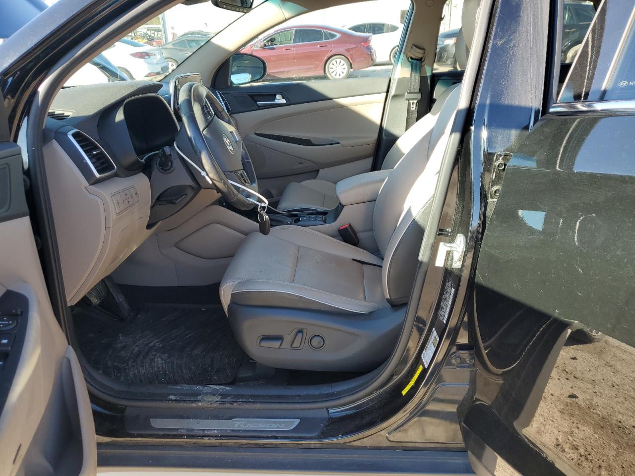 2021 Hyundai Tucson VIN KM8J3CAL3MU409013 Copart auction photo, rear end / undercarriage damage thumbnail 7