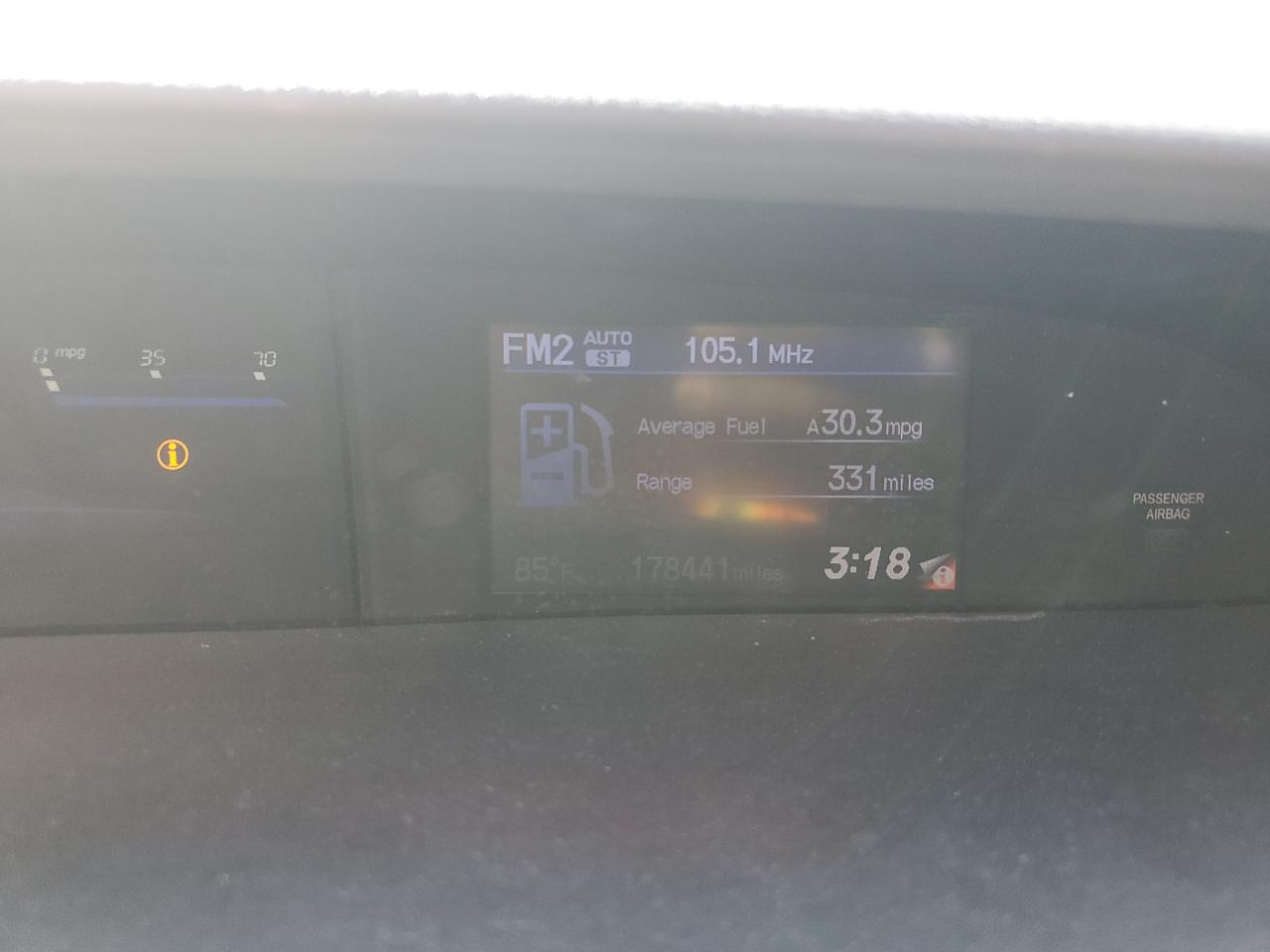 2013 Honda Civic VIN 19XFB2F80DE235363 Copart auction photo, rear end damage thumbnail 9