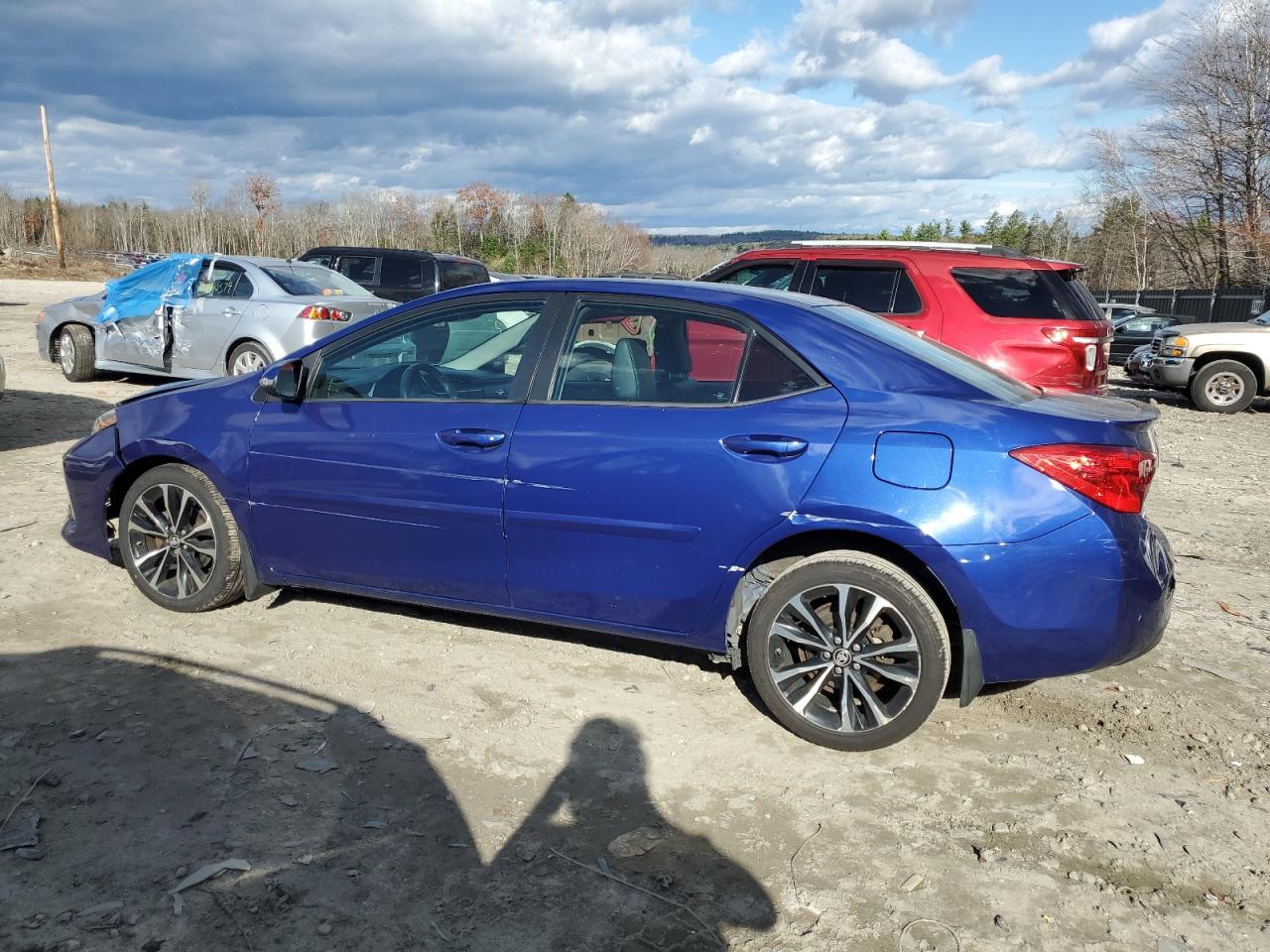 2018 Toyota Corolla VIN 2T1BURHE7JC066005 Copart auction photo, front end damage thumbnail 2