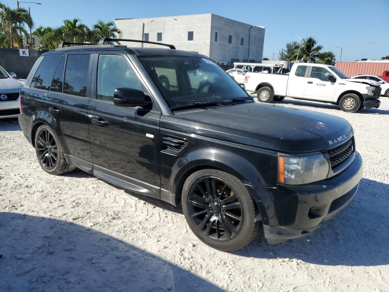 2013 Land Rover Range rover sport VIN SALSK2D43DA760864 Copart auction photo, front end damage thumbnail 4