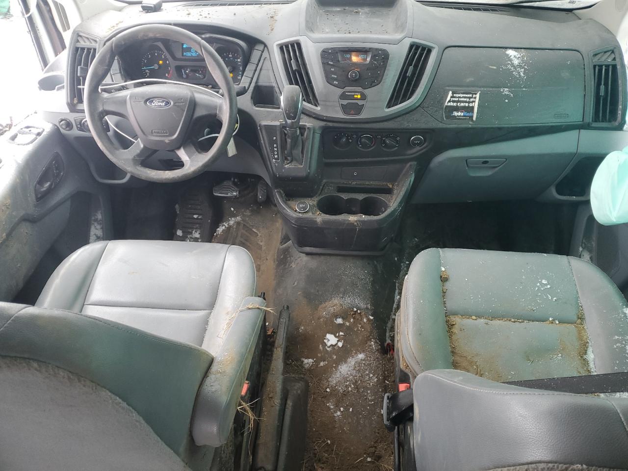 2018 Ford Transit VIN 1FTYR2CM4JKA57178 Copart auction photo, rollover damage thumbnail 8