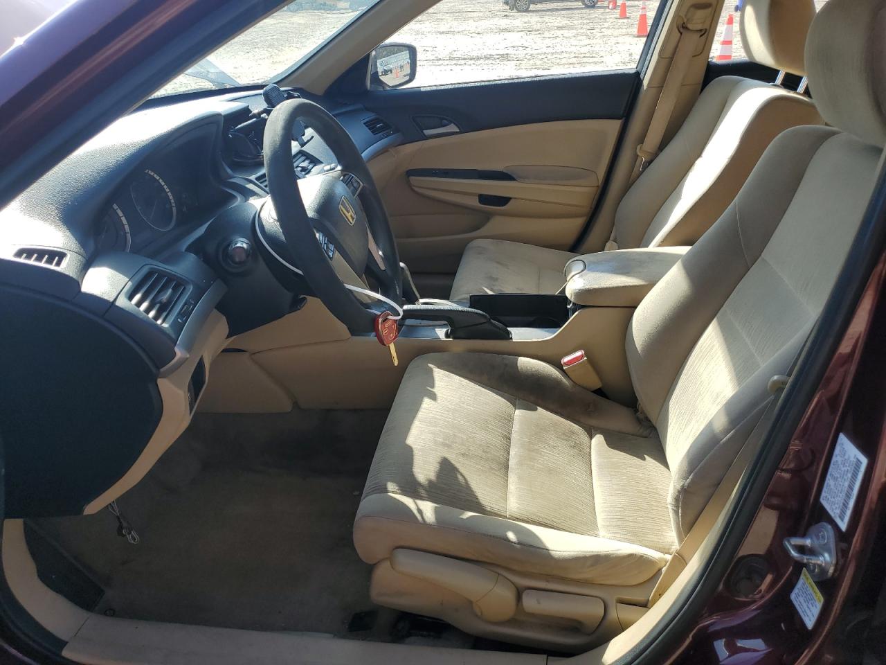 2012 Honda Accord VIN 1HGCP2F30CA129216 Copart auction photo, front end / minor dent/scratches damage thumbnail 7